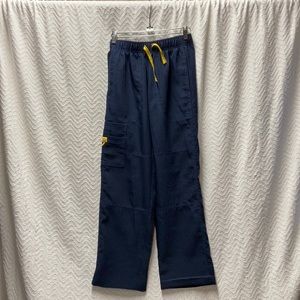 WonderWink navy blue scrub pants size XS